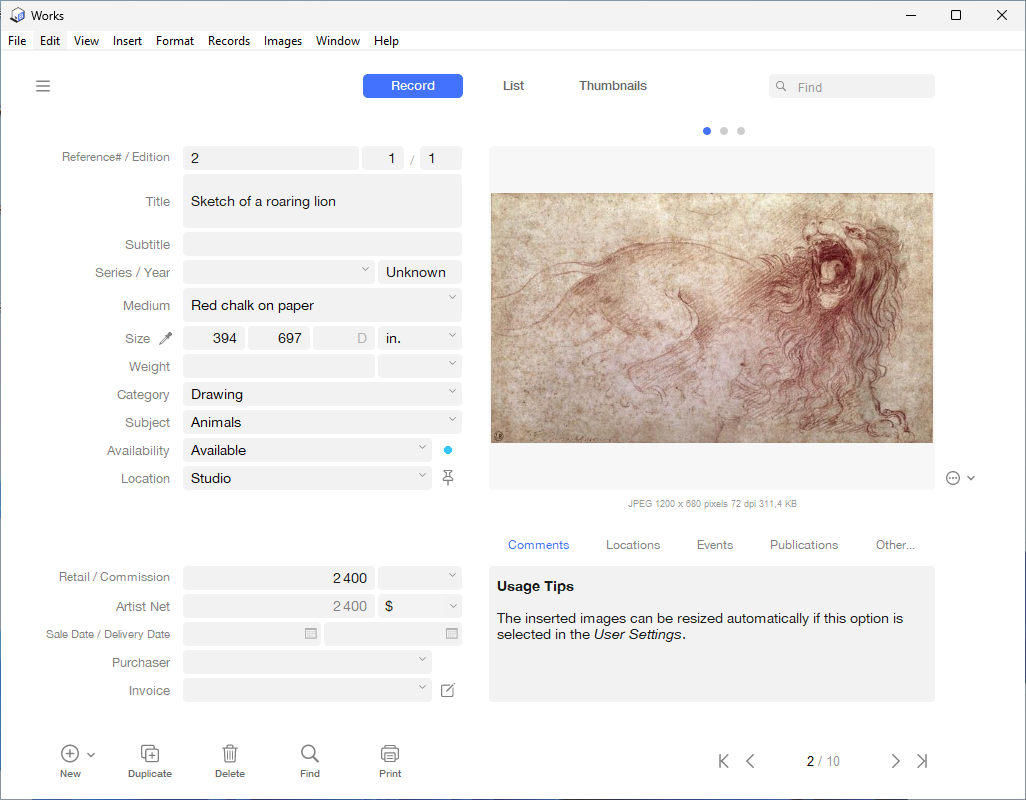 vbook v5 - windows interface