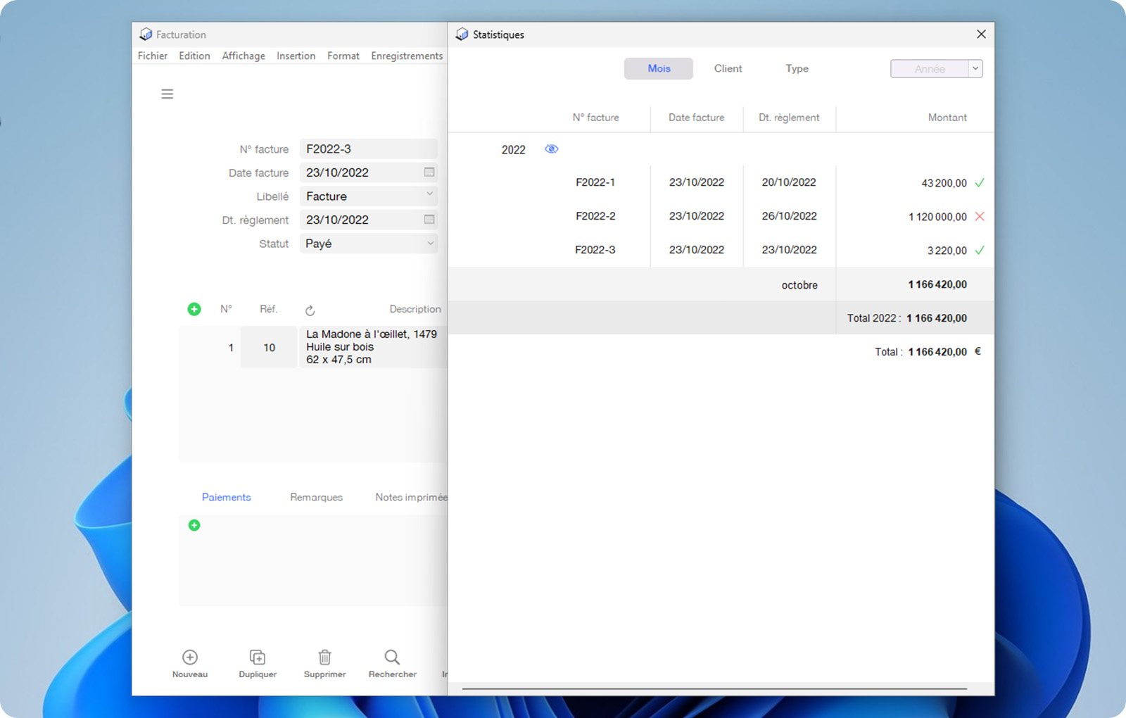 vBook v5 - Facturation - Windows