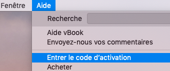 vbook faq-activation