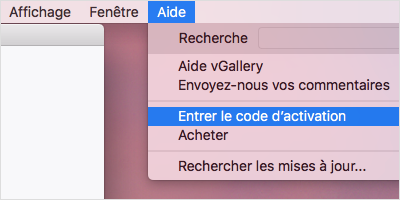 vGallery - Activation