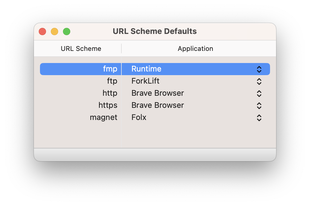 URL scheme-defaults