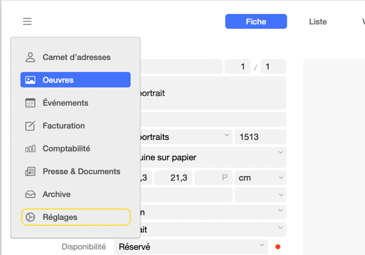 reglages menu-deroulant-win