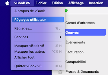 reglages barre-menu-mac