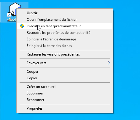 windows executer-andmin