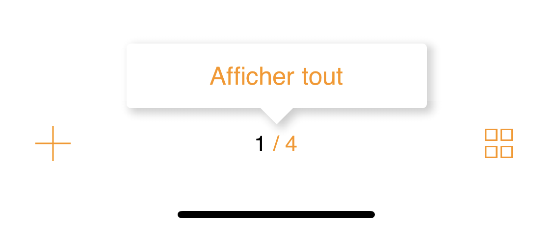 vCollection - iOS - afficher tout